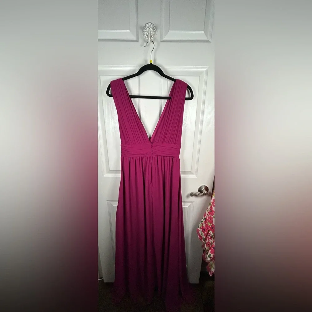 Lulus Heavenly Hues Magenta Maxi Dress Size Small NWOT - Picture 11 of 14